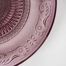 Set 3 Piatti Piani Ø29x2,5 cm  in Vetro VdE Tivoli 1996 Imperial Rosa