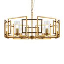 Lampada pendente House in Metallo Bowi Oro