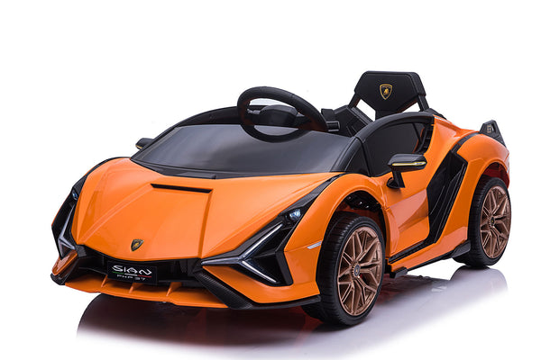 Macchina Elettrica per Bambini Licenza Ufficiale Lamborghini Sian 10,8V 5,4Ah Arancione online