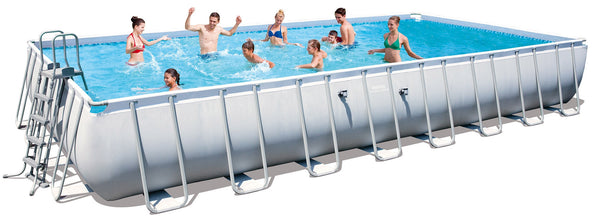 Piscina Fuori Terra Rettangolare 956x488x132cm Bestway Power Steel Frame 56479 online