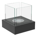 Camino a Bioetanolo da Tavolo 30x30 cm Flig Provicence 3 Nero