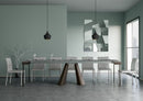 Consolle Allungabile 90-300x40x77 cm in Nobilitato Grigio