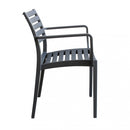 Poltrona Eveline 58,5x55,2x84 cm  in Polipropilene Taupe