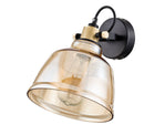 Lampada da parete Pendant in Metallo Irving Nero