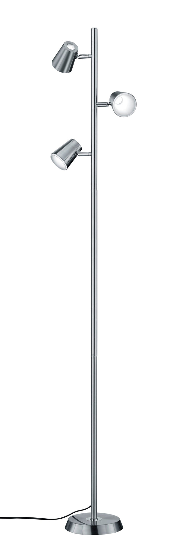 Piantana da Interno a LED in Metallo Nickel Opaco acquista