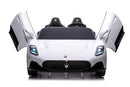 Macchina Elettrica per Bambini 12V con Licenza Maserati MC20 Bianca