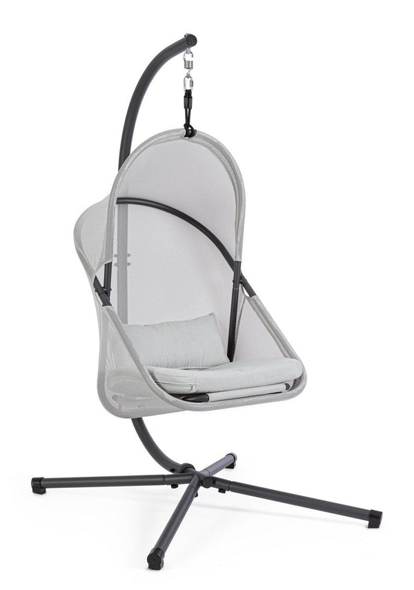 Poltrona Sospesa da Giardino 125x103x194 cm in Acciaio Algar Algar acquista