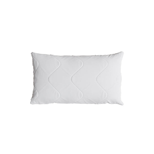 Guanciale 45x75 cm in Microfibra con Fodera Trapuntata Bianco sconto