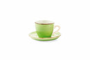 Set 6 Tazzine Caffè in Gres Colorato con Piattino 90 ml Villa d'Este Home Tivoli Baita