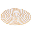 Set 4 Tovagliette Ø38 cm  in Paglia e Carta VdE Tivoli 1996 Spiral