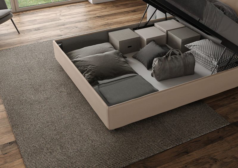 Letto Matrimoniale Agueda Tortora Varie Misure