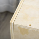 Plyo Box 40,5x35,5x30,5 cm a 3 Altezze Jumping Box Pliometrico Capacità 120kg in Legno      