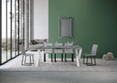 Consolle Allungabile 90-196x40x77 cm in Nobilitato Grigio