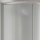 Box Doccia Semicircolare 2 Ante Scorrevoli In Cristallo Opaco 5mm Fosterberg Aarhus Varie Misure