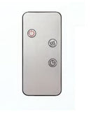 Radiatore Elettrico da Soffitto ad Infrarossi in Alluminio 1800W Jessen Nero