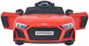 Macchina Elettrica per Bambini 12V con Licenza Audi R8 Spyder Rossa