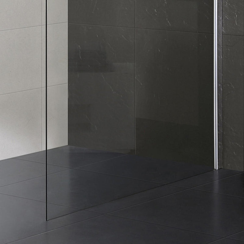 Parete Doccia Walk-In In Cristallo Trasparente 8mm H198 Fosterberg Side Varie Misure