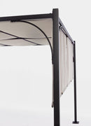 Pergola da Giardino 4x3xh2,25m Slide Antracite/Grigio