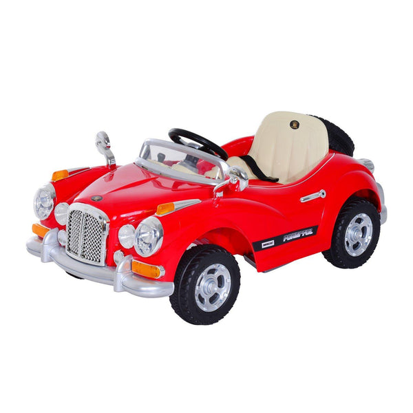 acquista Macchina Elettrica per Bambini 6V Retrò Rossa
