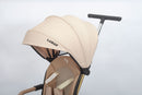 Passeggino Triciclo per Bambini 1-3 Anni Trico Luxury Gold 7 Modalità di Guida Beige