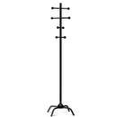 Appendiabiti da Terra 41x176 cm in Metallo Mistral Nero