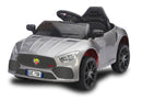 Macchina Elettrica per Bambini Deluxe 12V 4,5Ah Argento
