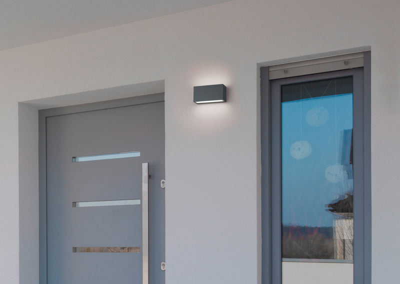 Applique da Esterno a LED in Pressofusione di alluminio Antracite