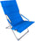 Spiaggina Sedia a Sdraio Prendisole Pieghevole 84x63x89 cm in Acciaio e Tessuto Oxford  Blu
