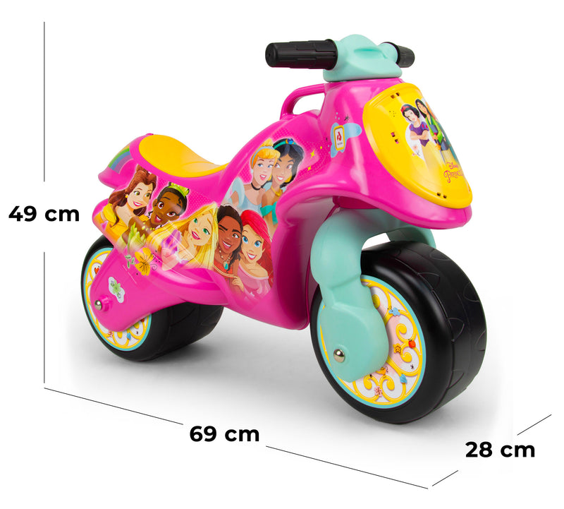 Moto Cavalcabile per Bambini 69x28x49 cm Primi Passi Neox Disney Princess-5