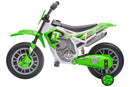 Moto Elettrica per Bambini 12V Motocross Verde-2