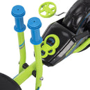 Green Machine Triciclo Go Kart a Pedalata Muscolare 10’’ con Leve Verde -6