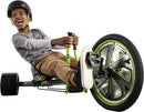 Green Machine Triciclo Go Kart a Pedalata Muscolare 20’’ con Leve Nero e Verde -6