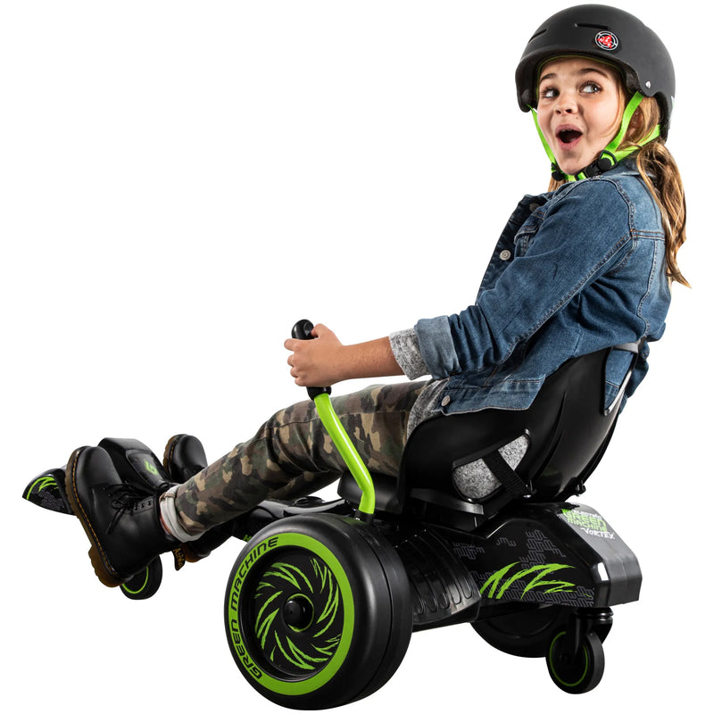 Green Machine Vortex Triciclo Go Kart a Pedalata Muscolare -9