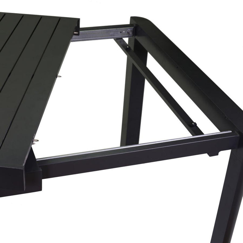Tavolo Allungabile da Giardino 180/240x100xh75 cm in Alluminio Cleveland Antracite-3