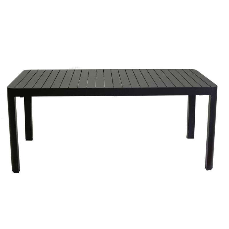 Tavolo Allungabile da Giardino 180/240x100xh75 cm in Alluminio Cleveland Antracite-2