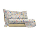 Set Lenzuola con Stampa Sopra Sotto e Federe Background Varie Misure