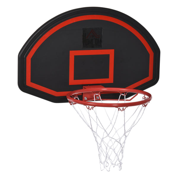 online Canestro da Basket da Parete 71x45x47 cm con Tabellone Nero