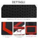 Canestro da Basket da Parete 71x45x47 cm con Tabellone Nero