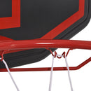 Canestro da Basket da Parete 71x45x47 cm con Tabellone Nero