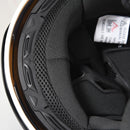 Casco Jet per Scooter Visiera Lunga e Parasole Taglia S Bianco