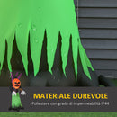 Fantasma Gonfiabile Halloween H240 cm in Poliestere 190D Impermeabile