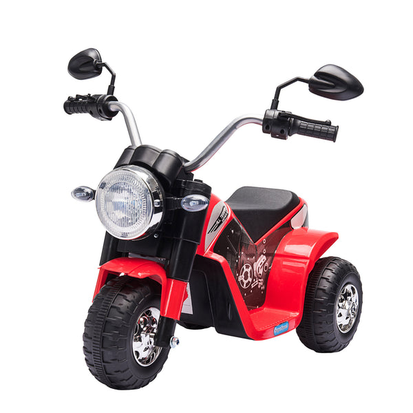 acquista Moto Elettrica per Bambini 6V 3 Ruote Rossa