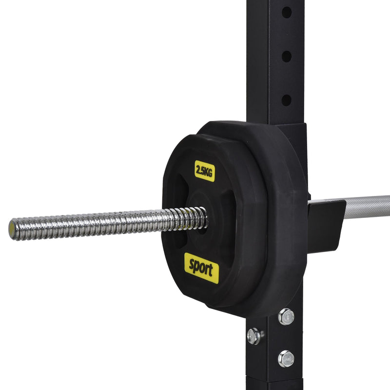 Porta Bilanciere 129x118x216 cm max 150Kg in Acciaio Nero