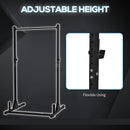 Porta Bilanciere 129x118x216 cm max 150Kg in Acciaio Nero