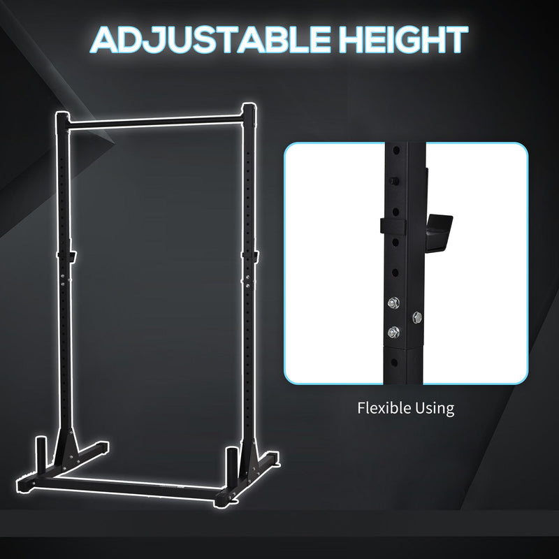 Porta Bilanciere 129x118x216 cm max 150Kg in Acciaio Nero