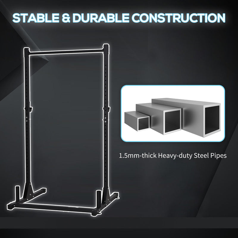 Porta Bilanciere 129x118x216 cm max 150Kg in Acciaio Nero