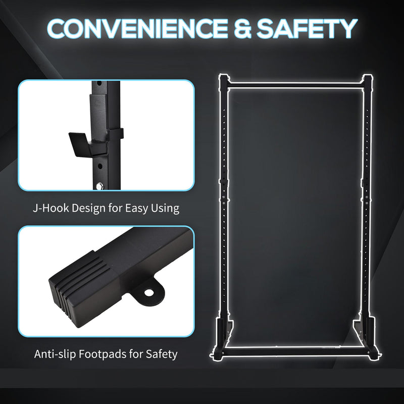 Porta Bilanciere 129x118x216 cm max 150Kg in Acciaio Nero