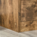 Mobile Scarpiera 2 Ante 62,5x26x81 cm 6 Paia di Scarpe in Legno Marrone