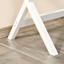 Scrivania con 2 Cassetti 106x55x75 cm in MDF Bianco