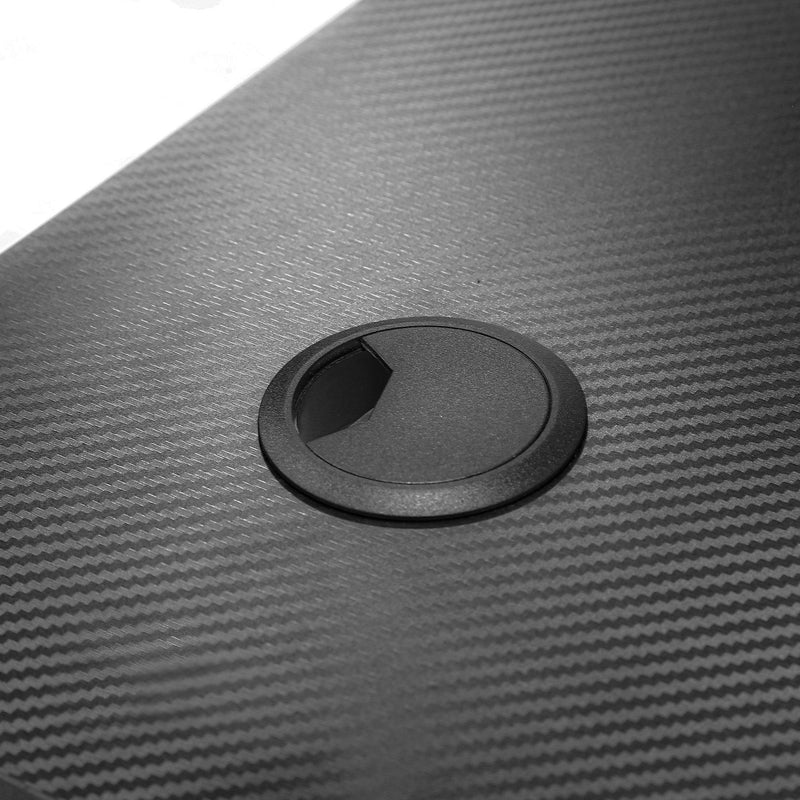 Scrivania Gaming con Luci LED 120x60x73 cm  in MDF e Metallo Nero